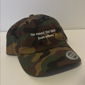 Camouflage Baseball Cap with Embroidery